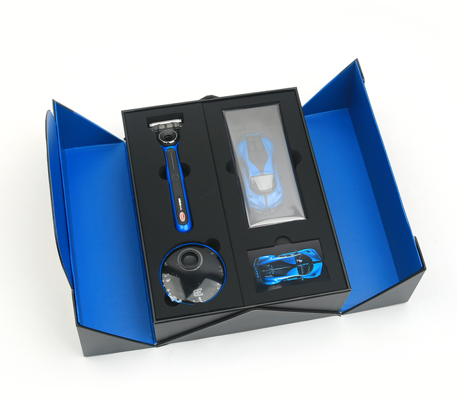 질레트 랩스 레이저 위드 부가티 한정판 면도기 / N278P, 1개, 사진참고