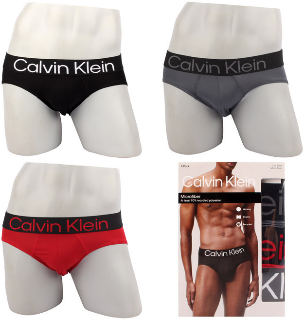 캘빈클라인 남성 팬티 삼각 NP26060 901 3장세트