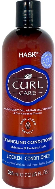하스크 컬 케어 컨디셔너 HASK Conditioner Curl Care 355ml, 1개 - 쿠팡