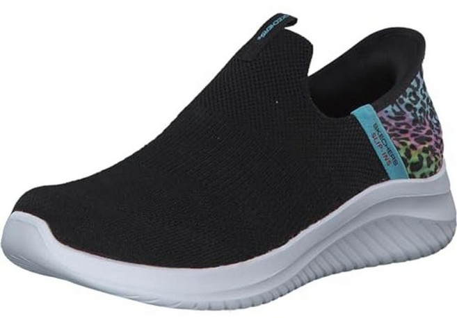 Skechers 여아용 울트라 플렉스 3.0 콜로리 와일드 라벤더/멀티. 12 작은 아이