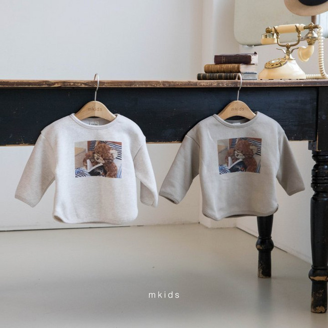 엠키즈 코코맨투맨 (6개월-6세)베베 유아동 키즈 티셔츠