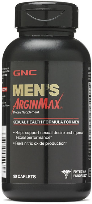 GNC 멘스 아르긴맥스 섹슈얼 헬스 포뮬러 캐플렛, 90정, 1개