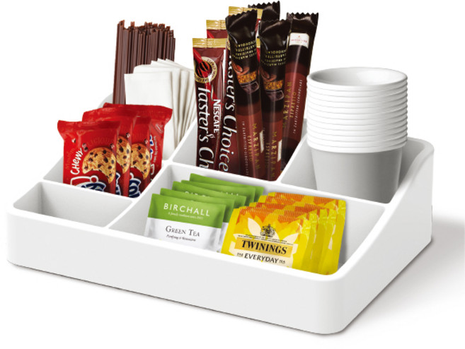 애니티클린업 사무실 커피차 간식 수납 정리함 다용도 보관함, 1개, 단품