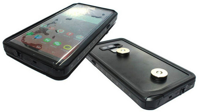 오토바이 자석충전 거치대 만능방수케이스 유선 배달대행 자석케이스 / 아이폰 갤럭시 S21 S22 노트20 제작가능