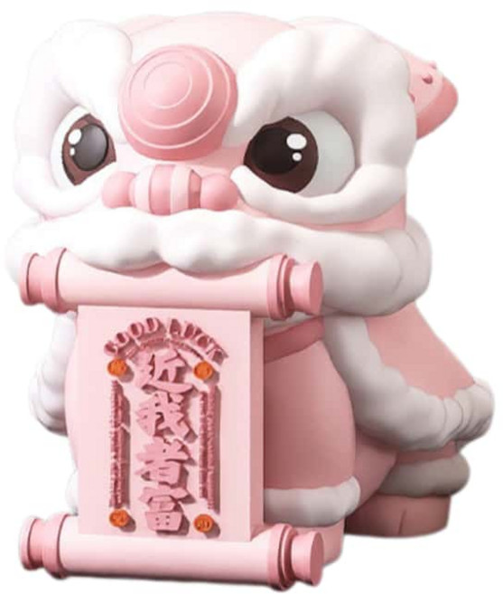 醒獅招財擺件 近我者富舞獅 招財貓裝飾 開運 喬遷禮物, 藍色