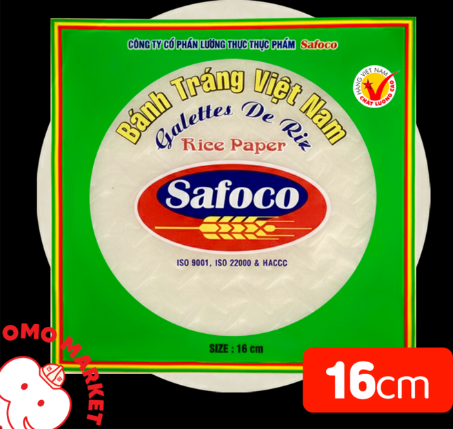 사포코 라이스 페이퍼 16cm, 200g, 4개