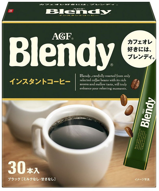 에이지에프 블랜디 인스턴트 커피 블랙, 1개, 2g, 30개입