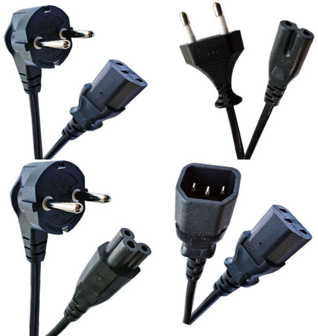 [COMEBANK] KC인증 국산 AC 220V 10A 2.5A 2구 3구 8자 크로바 캡코드 전원케이블 삼성 엘지 샤오미 수입 해외 가전제품 TV, 연장캡전원케이블1M  [250V10A], 1개