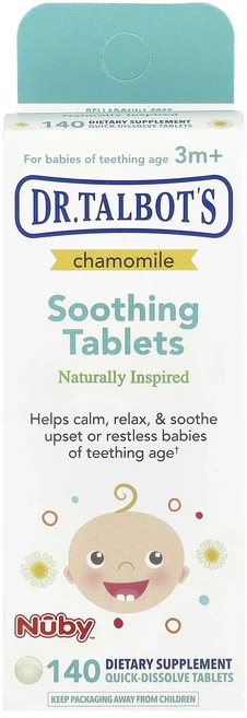 Dr. Talbot's 진정 정제 카모마일 3m 이상 빠른 용해 정제 140정, DrTalbots진정정제카모마일3m이상빠른용해정제140, 1개 - 쿠팡