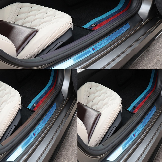 콘보이 BMW Z4 G29 인조 가죽도어스텝커버/차량발판보호커버 차량 기스 스크래치방지커버 BMW z4 컨버터블, 인조가죽도어스텝커버 베이지