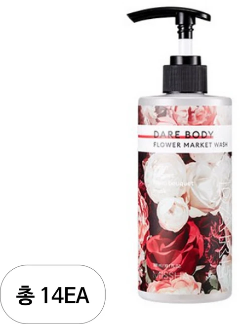 미샤 데어 바디로션 양재꽃시장향, 500ml, 14개 - 쿠팡