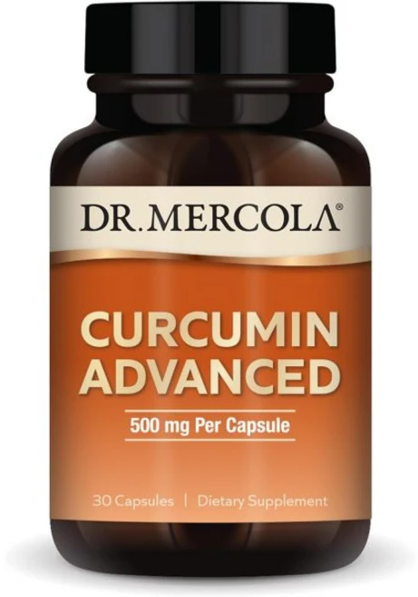 Dr. Mercola Curcumin Advanced - 500 mg Curcumin Root Extract - 95% Curcuminoids - For Vision Healt, 1개, 30정 - 쿠팡