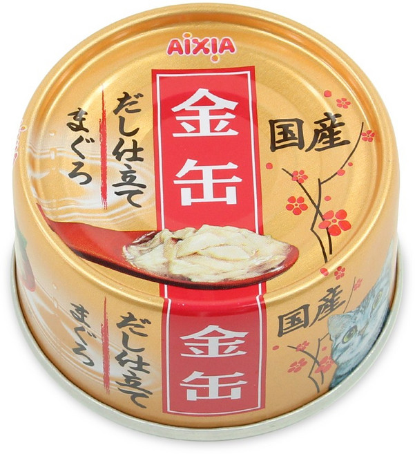 아이시아 금관진육수 고양이캔, 1개, 70g, 참치