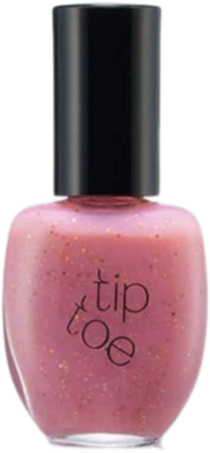 팁토우 시럽 글리터 네일 폴리쉬 단백질 고광택 발색 컬러네일 Tiptoe, 501 사우어 푸딩, 10ml, 1개