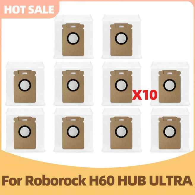 Roborock H60 HUB ULTRA 호환 — 진공청소기 먼지봉투., 01 Set  D