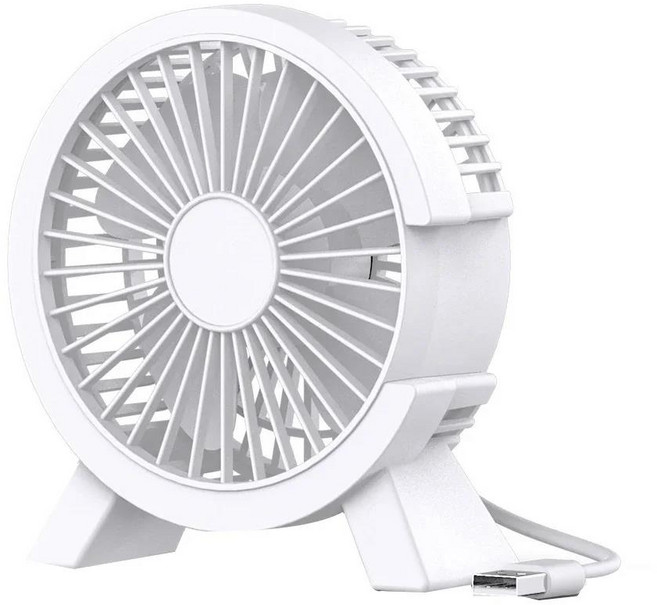 전기 선풍기 휴대용 냉각 및 음소거 에어 쿨러 가정 사무실 야외 테이블 캠핑 미니 제품에 적합, 01 White, 01 White, 한개옵션1