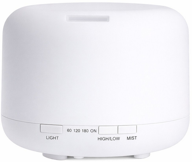 더아로마샵 초음파 무드등 가습기 500ml 타이머 7가지 LED