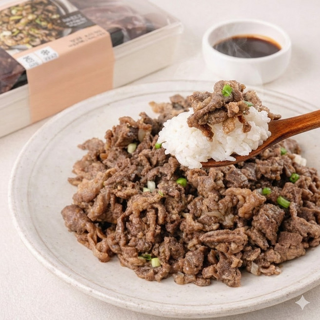 함평천지한우 언양식(양념)불고기, 1개, 200g