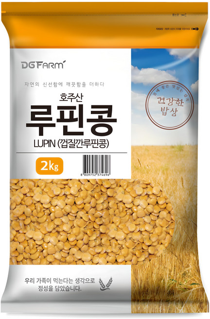 대구농산 건강한밥상 루핀콩, 2kg, 1개