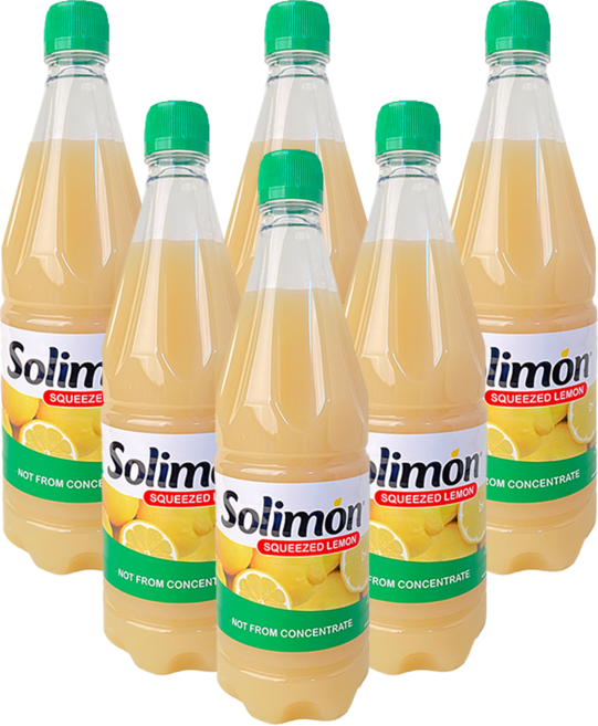 솔리몬 스퀴즈드 레몬즙, 990ml, 6개
