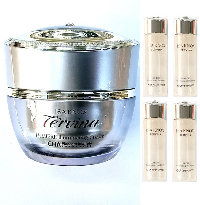 이자녹스 테르비나 루미에 광채 크림 60ml + 루미에 광채 트리트먼트 25ml X 4개 (100ml) 추가, 1개