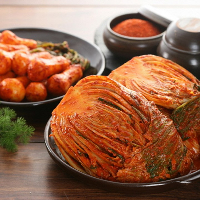 [한국농협김치]오색소반 포기김치3kg+총각김치3kg, 3kg, 1