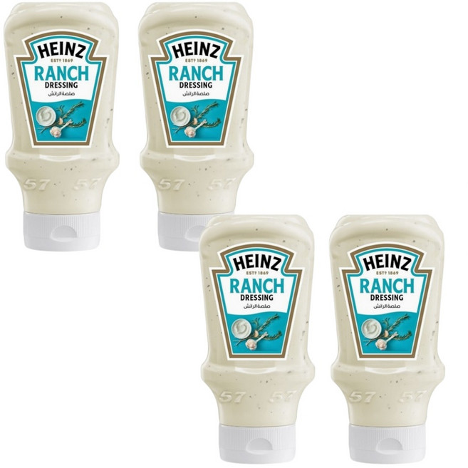 하인즈 랜치 드레싱, 418.5g, 4개