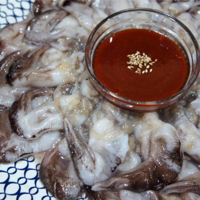 [여수동생맛보증] 국내산 생물 초코 검정 새조개 쭈꾸미 샤브샤브 밀키트 생기마루, 1박스, 특 200g