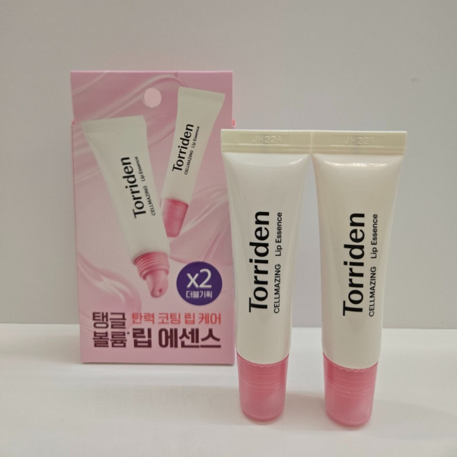 빈스누스킨_[NEW] 탱글볼륨 탄력보습개선 토리든 셀메이징 저분자 콜라겐 볼륨 립 에센스 11ml 1+1기획, 2개, 무향