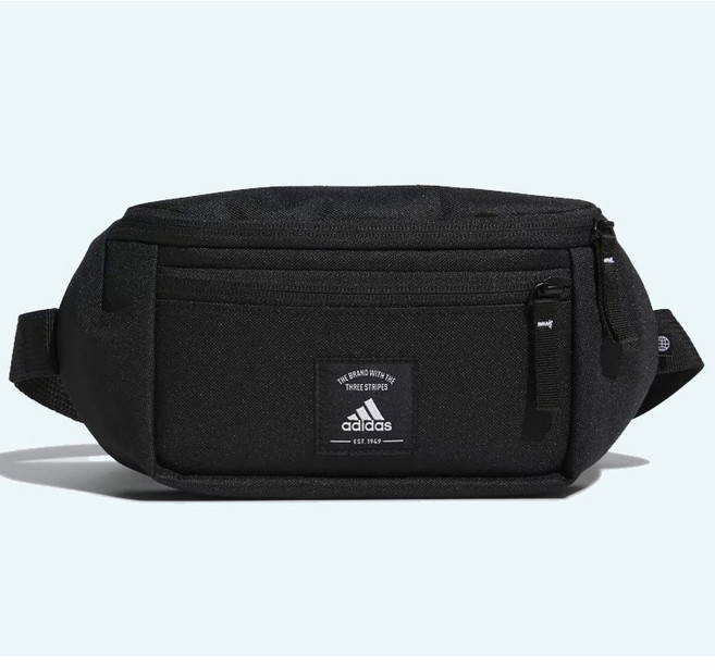 아디다스 NCL 웨이스트백 크로스백, 검정