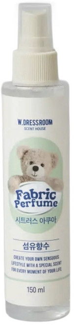 더블유드레스룸 섬유 향수 150 ml 시트러스아쿠아 향, 2개, 150ml