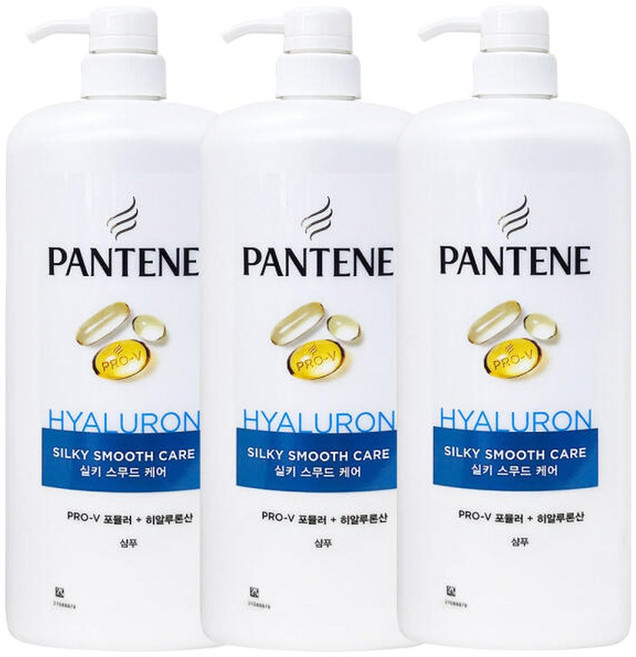 팬틴 샴푸 스무드 1200ml 3개, 1.2L