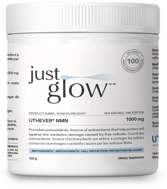 저스트글로우 UTHEVER NMN 파우더 분말, 1개, 100g