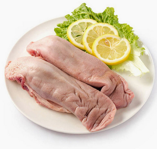 (배터짐) 국내산 돼지혀 2마리분 한봉 (일요일&당일발송), 700g, 1개