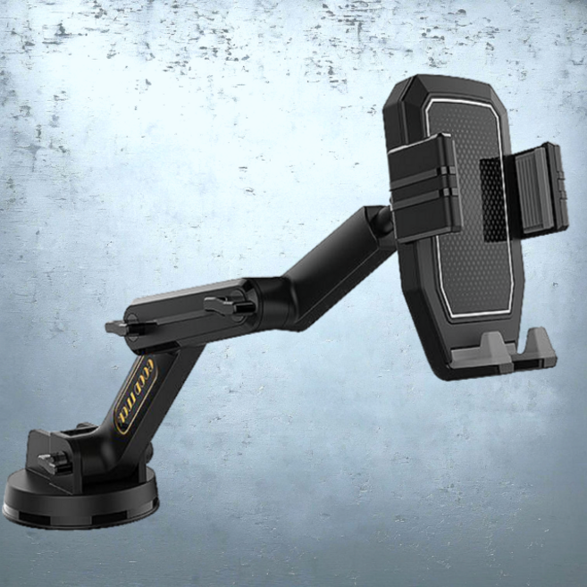 한스터프 화물차 휴대폰거치대 대형 트럭 차량용, 본품만, 1개, 블랙