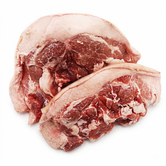 수입산 뒷덜미살 1kg 2개 꼬들살 뒷고기 왕덜미살 돼지머리