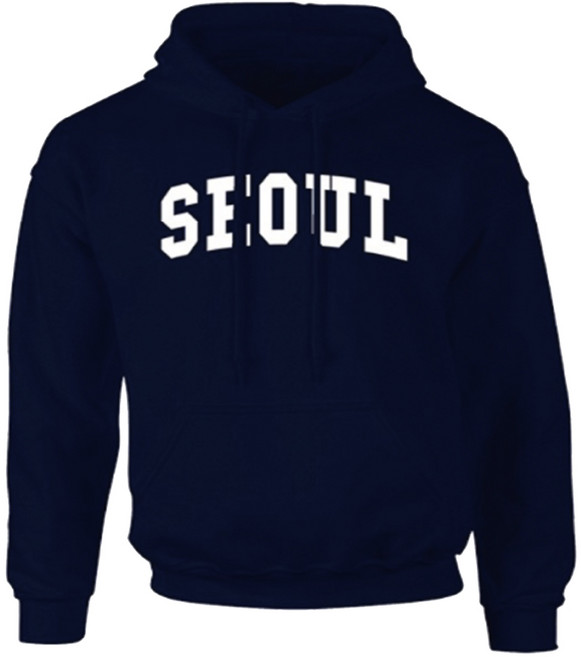 SEOUL 후드티 Navy