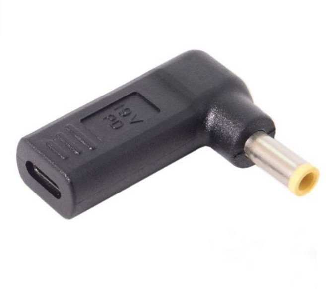 Chewang CY Type-C USB-C 암컷에서 Surface Pro7 Pro6 Pro5 Pro4 Pro X Go Book PD 충전 어댑터 DC 15V, USB-C to DC 5.0x1.0mm