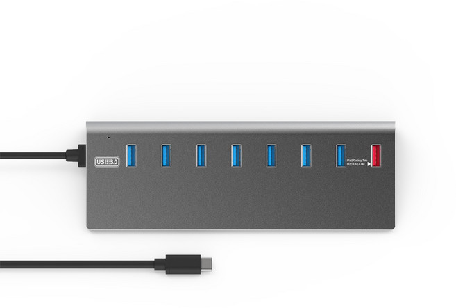 넥스트유 NEXT-330TC USB3.0 C타입 8포트 USB허브, 선택없음, 1개