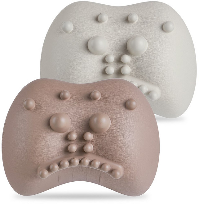 닥터몸엔 넥스팟 경추베개 견인 거북목 일자목 교정 목 어깨 마사지기 하드타입+소프트타입 SET, 1개