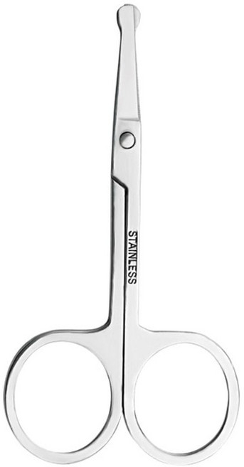 코털 눈썹 가위 콧털 제거 둥근 가위 1P byd+388Rv