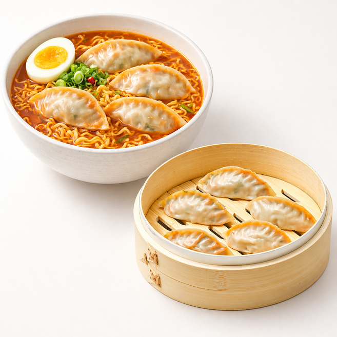 장이당 국내산 아삭아삭 김치만두, 1kg, 4개