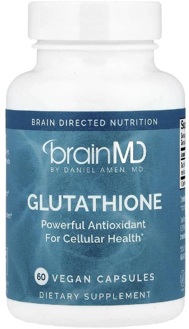 브레인엠디 글루타치온 환원형 250mg L Glutathione 베지 캡슐 60정, 1개 - 쿠팡