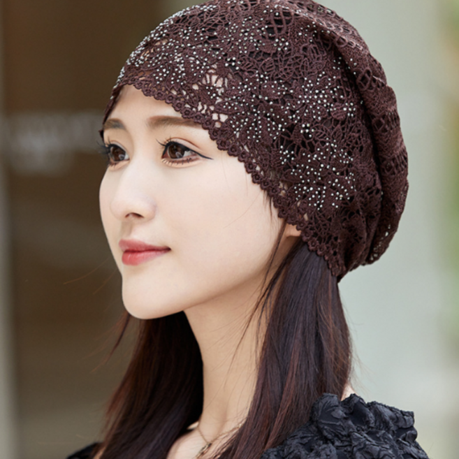 h27 여름 통풍비니 헤어커버 데일리 두건