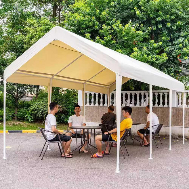 임시주차장 대형 주택 천막 몽골 조립식 대형천막 어닝 주차장그늘막 이동식 쉘터 주차장, 6. 3Mx3M 블루