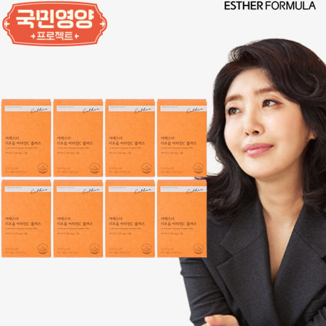 여에스더 리포좀 비타민C 플러스 8박스, 30정