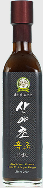 영양그린푸드 남호섭산야초흑초 /12년산 명품발효식초, 1개, 420ml