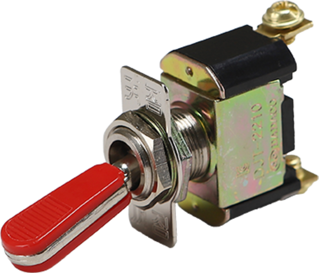 다전전기 토글스위치 똑딱이스위치 DJT 2210CF 250V5A 125V 10A볼트형, 1개