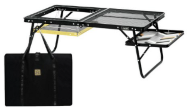 카즈미 유니온 아이언 메쉬 로우 BBQ 테이블, 혼합색상