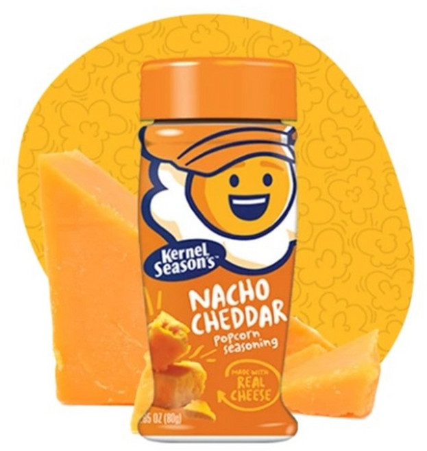 커넬 시즌스 나초 체다 팝콘 시즈닝 80g Kernel Season's Nacho Cheddar, 1개
